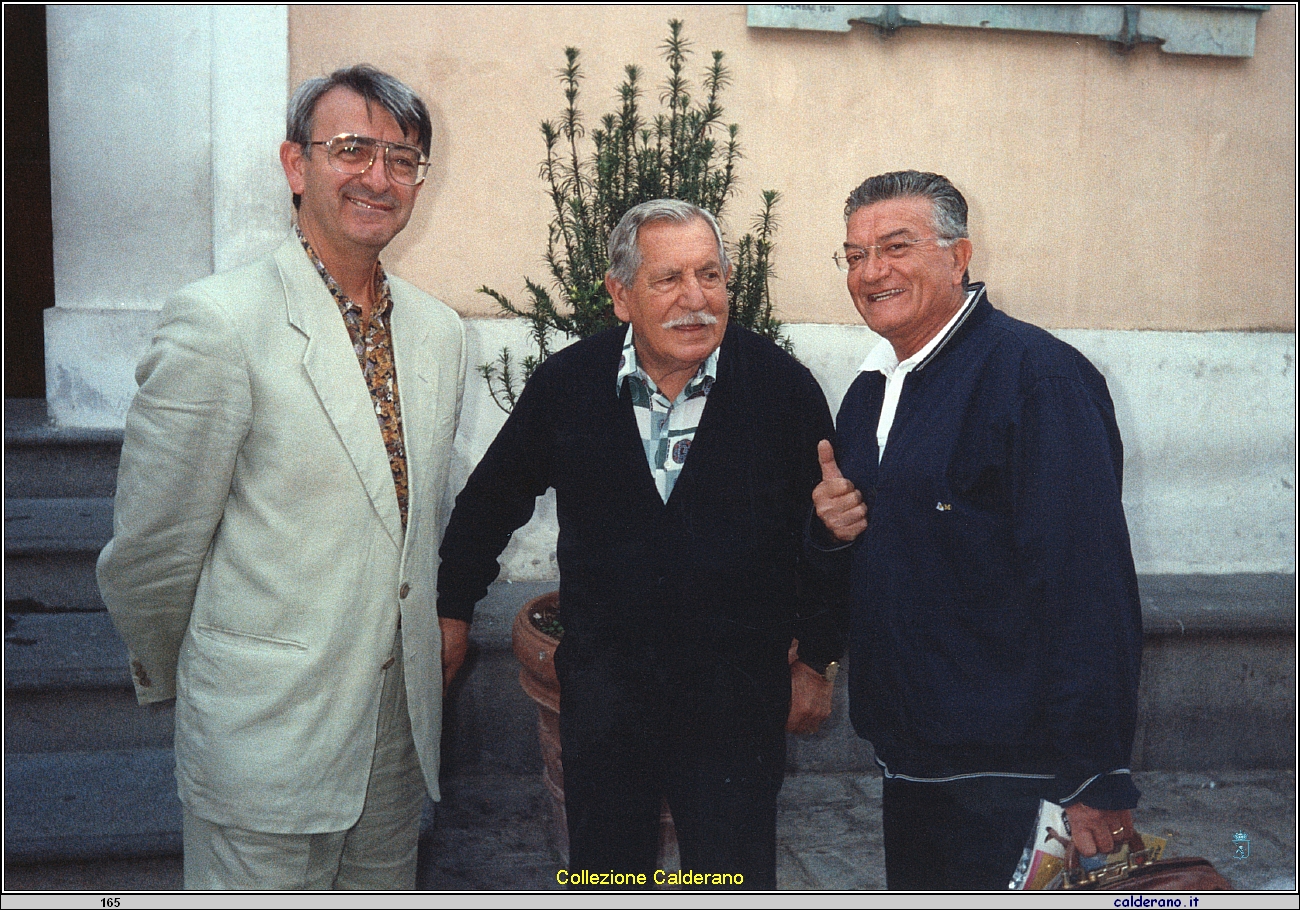 Eugenio De Rosa, Peppinello Calderano e Giovanni Chiacchio - anno 1998.jpeg