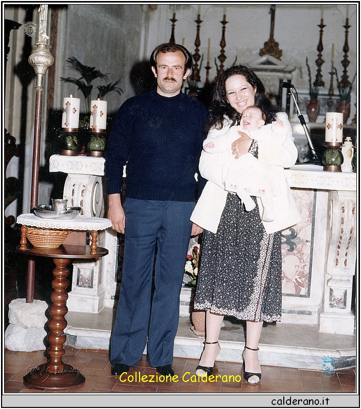 Fernando Persico e Rosa Di Trani battezzano Mariarosaria Limongi .jpeg