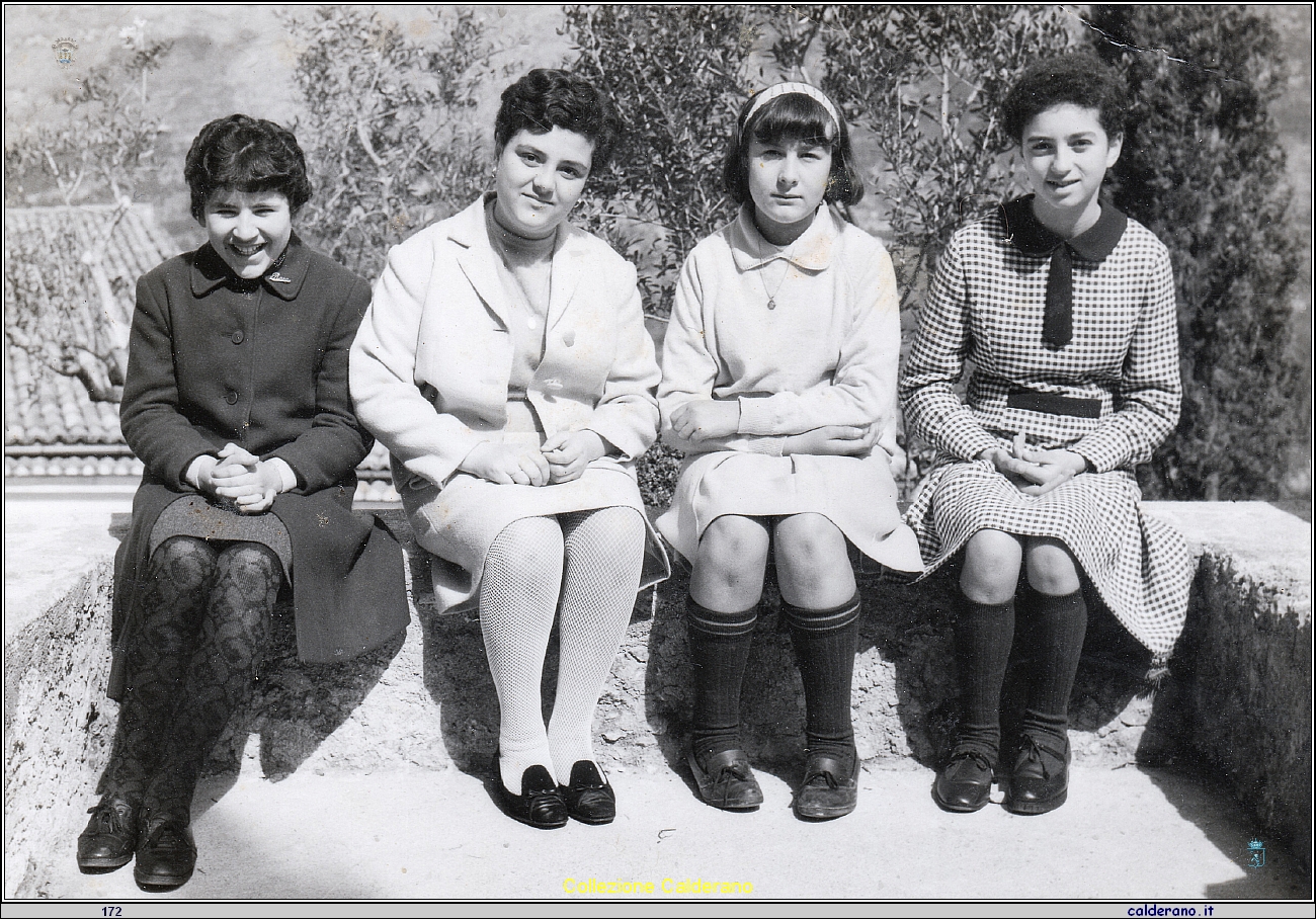 Rosa Di Trani, Maria Grazia Avigliano, Maria Tasca e Luciana Gambardella 1967.jpeg