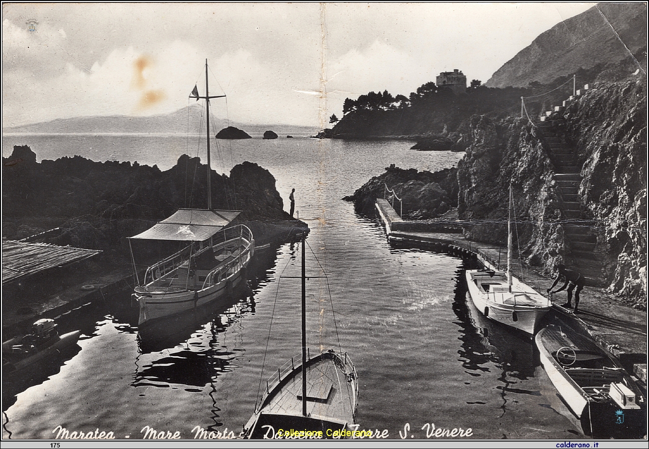 Cartolina - Mare Morto, Darsena e Torre Santavenere .jpeg