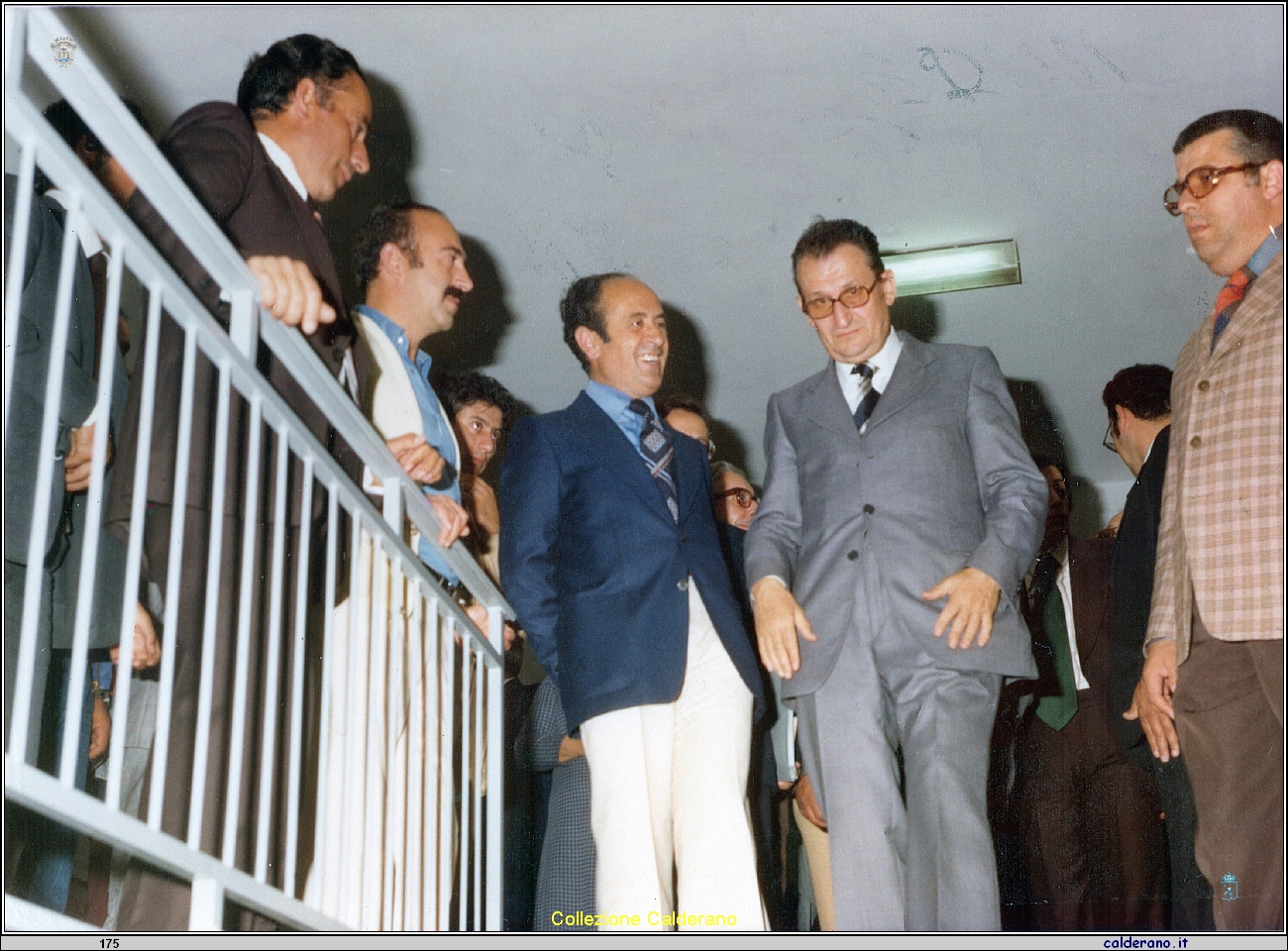 Il Ministro Dario Antoniozzi con Enrico De Filippo, Biagio D�Attoli, Biagio Vitolo e Domenico Limongi Fioravante.jpeg