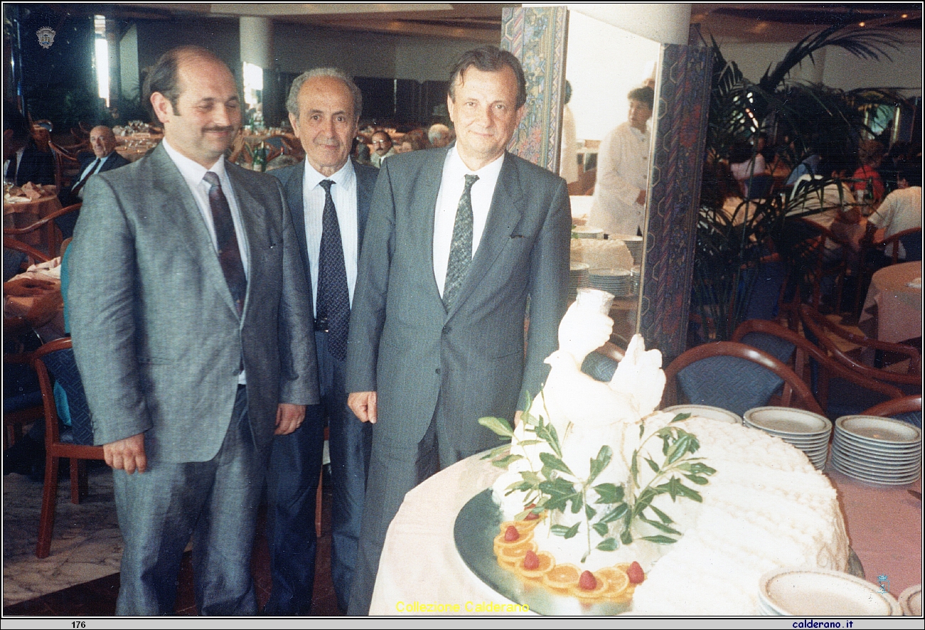 Antonio Brando, Biagio Vitolo e l'Assessore regionale Martiello 1988.jpeg