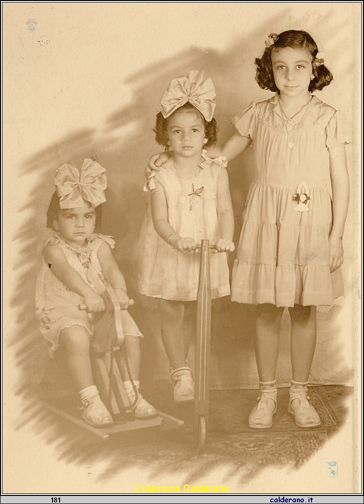 Franca, Maria Teresa e Carmen Olivo - Caracas febbraio 1945.jpeg