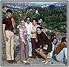 Carmelina Mazzeo, Assuntina Avigliano, Rosa Liberatore, Liliana Maestri e Liliana Colacolpe al campo sportivo 1971.jpeg