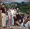 Carmelina Mazzeo, Sergio Morena, Assuntina Avigliano, Rosa Liberatore, Liliana Maestri e Liliana Colacolpe al campo sportivo 1971.jpeg