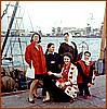 Sul molo a Messina Maria, Assuntina Avigliano, Rosamaria Bosone e Carmelina Mazzeo 1970.jpeg
