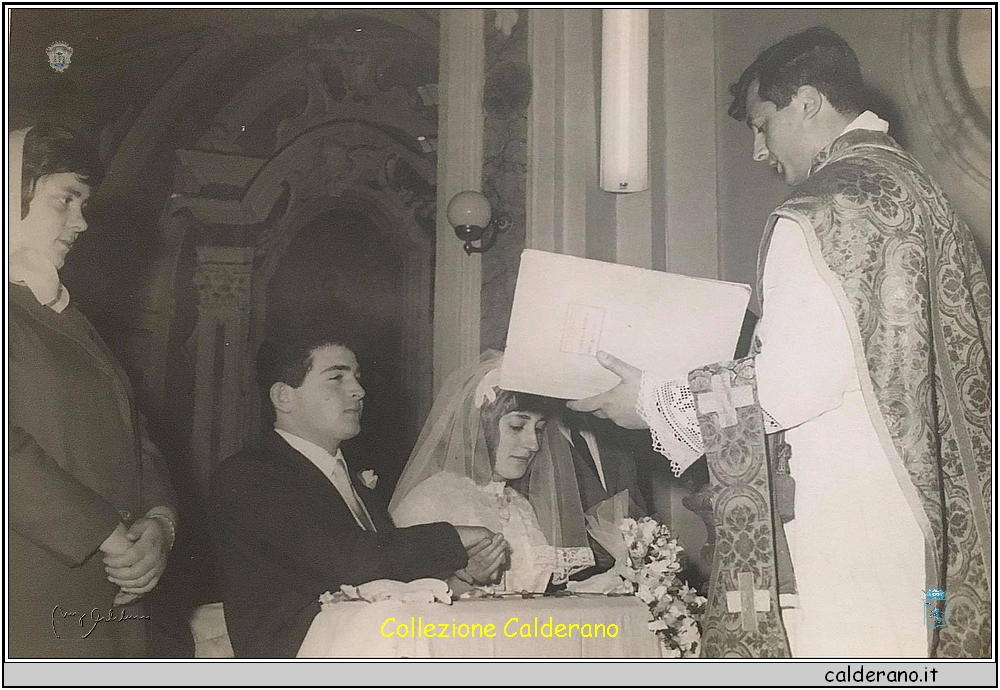 Il matrimonio di Mario Niglio e Maria Teresa Gambardella 1966 con Santa Leonardis testimone.jpg