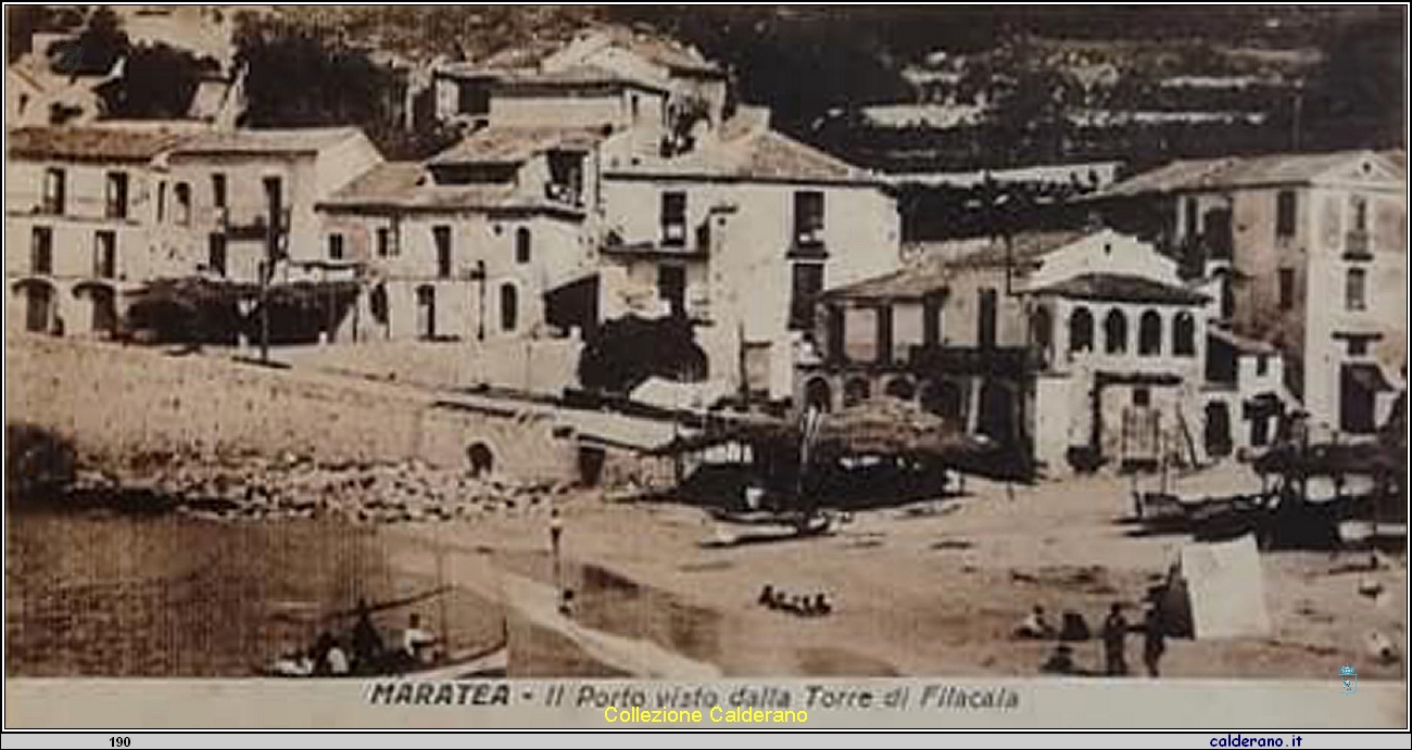 Cartolina - Il Porto visto dalla Torre Filocaia anno 1904 .JPG