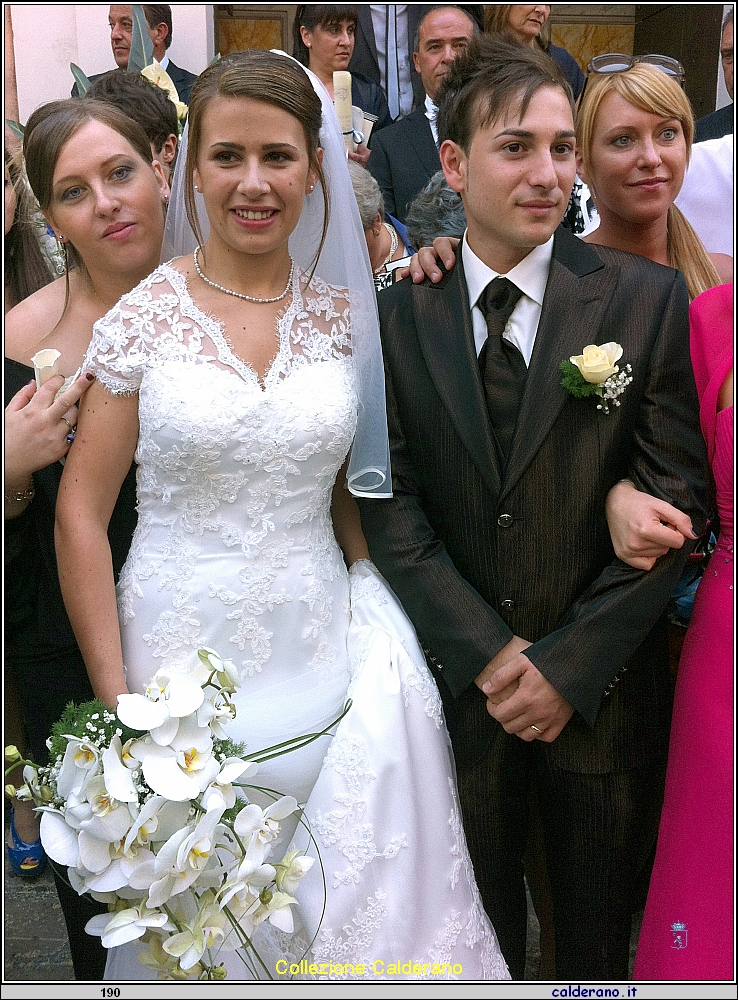 La sposa Alessandra Spagnuolo e Giuseppe Di Leva.jpg