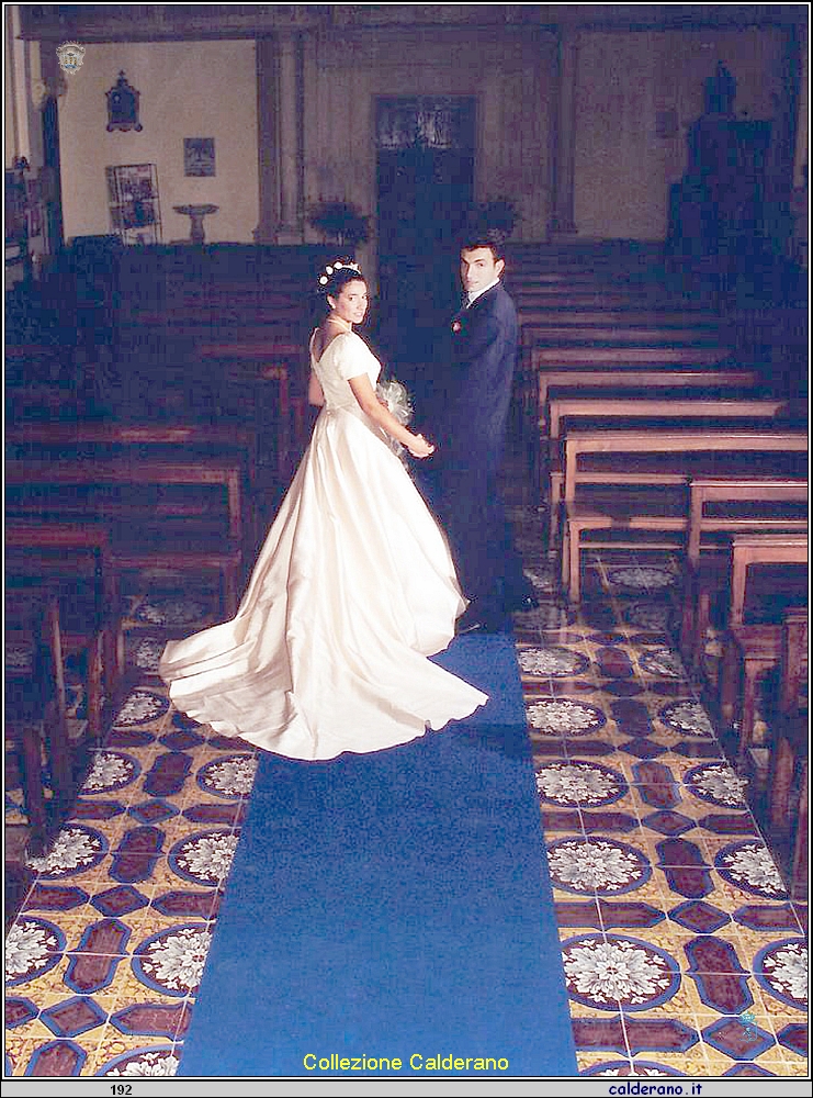 Sposi Annunziata Limongi e Domenico Cipolla 28-10-1995.jpg