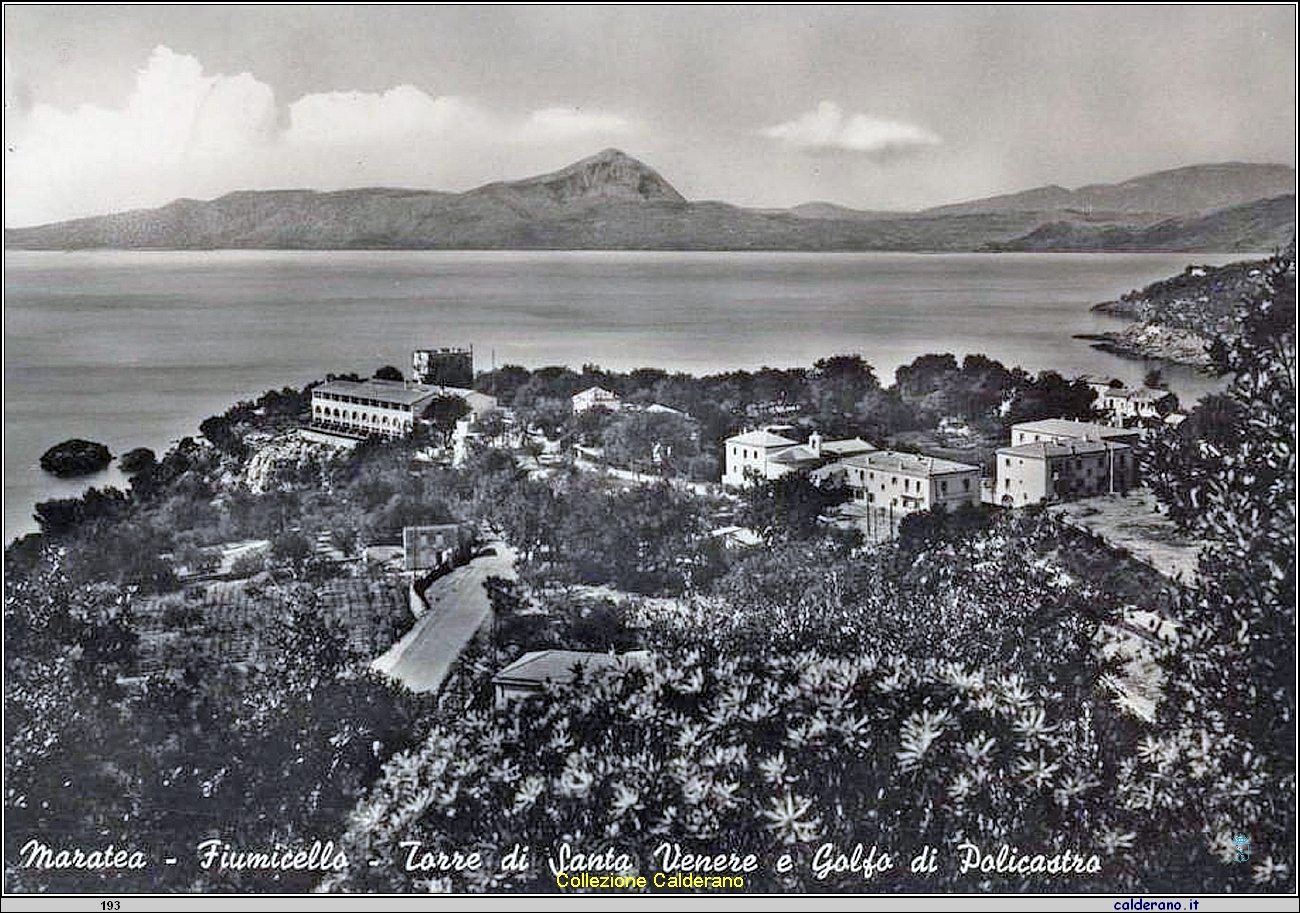 Cartolina - Fiumicello - Torre Santa Venere e Golfo di Policastro .jpg