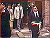 Sindaco Fernando Sisinni esce dal Municipio per la Processione di San Biagio.jpeg