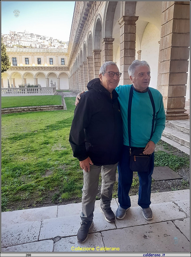 Aldo Castaldo ed Emanuele Labanchi alla Certosa di Padula.jpg