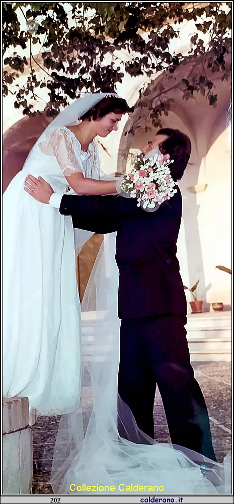 Sposi Maria Pia Meo e Giampietro Maimone 1981.jpg