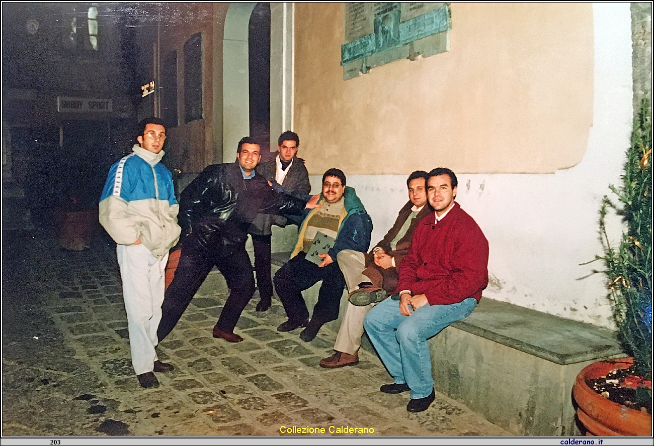 Gaetano Santoro, Giuseppe e Francesco D'Alascio, Biagio Velardi, Francesco Mordente e Emiliano Polisciano.jpg