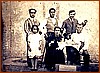 Vincenxo Brando Caporale, Biagio Gambardella, Antonio Beccaccini, la bambina Eleonora, Signora e Domenico Bombace 25 maggio 1929.jpg