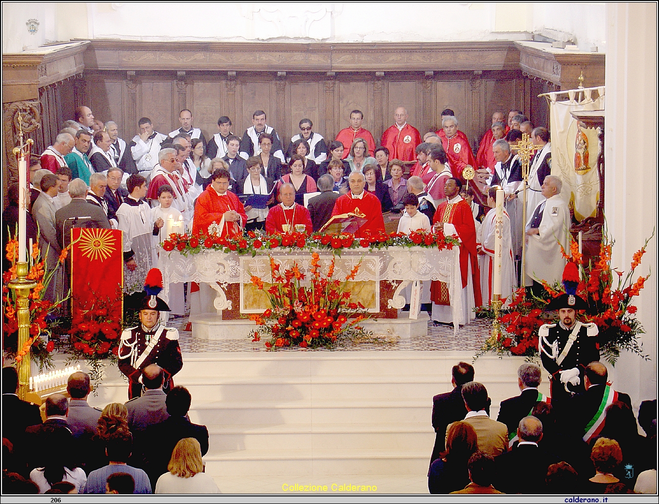 Il Coro alla Messa Solenne di San Biagio 13-05-2006 DSC03195.JPG