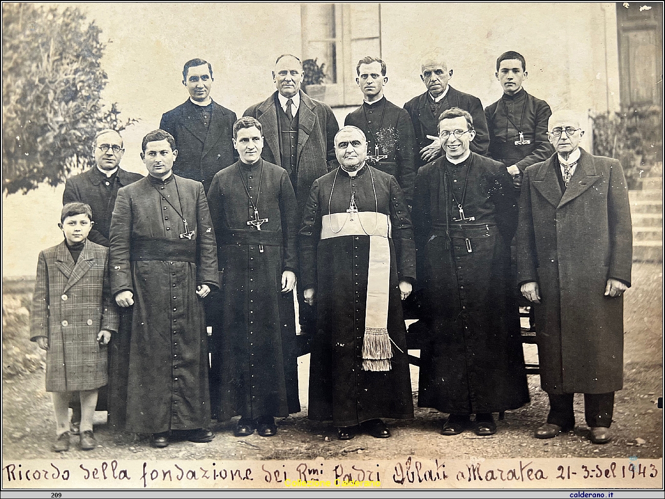 Arc.Santoro, B.Limongi, P.Salerno, D.B. D'Attoli, D.D. Dammiano, Narduccio Diatallevi, P.Feltracco, P.Rossetti, SE F. Pezzullo, P.De Lucia e Achille Raeli 21-03-1943.jpg