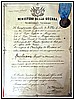 Angelo Siciliani - diploma della Medaglia di Bronzo al Valore Militare - 12-06-1917.jpg