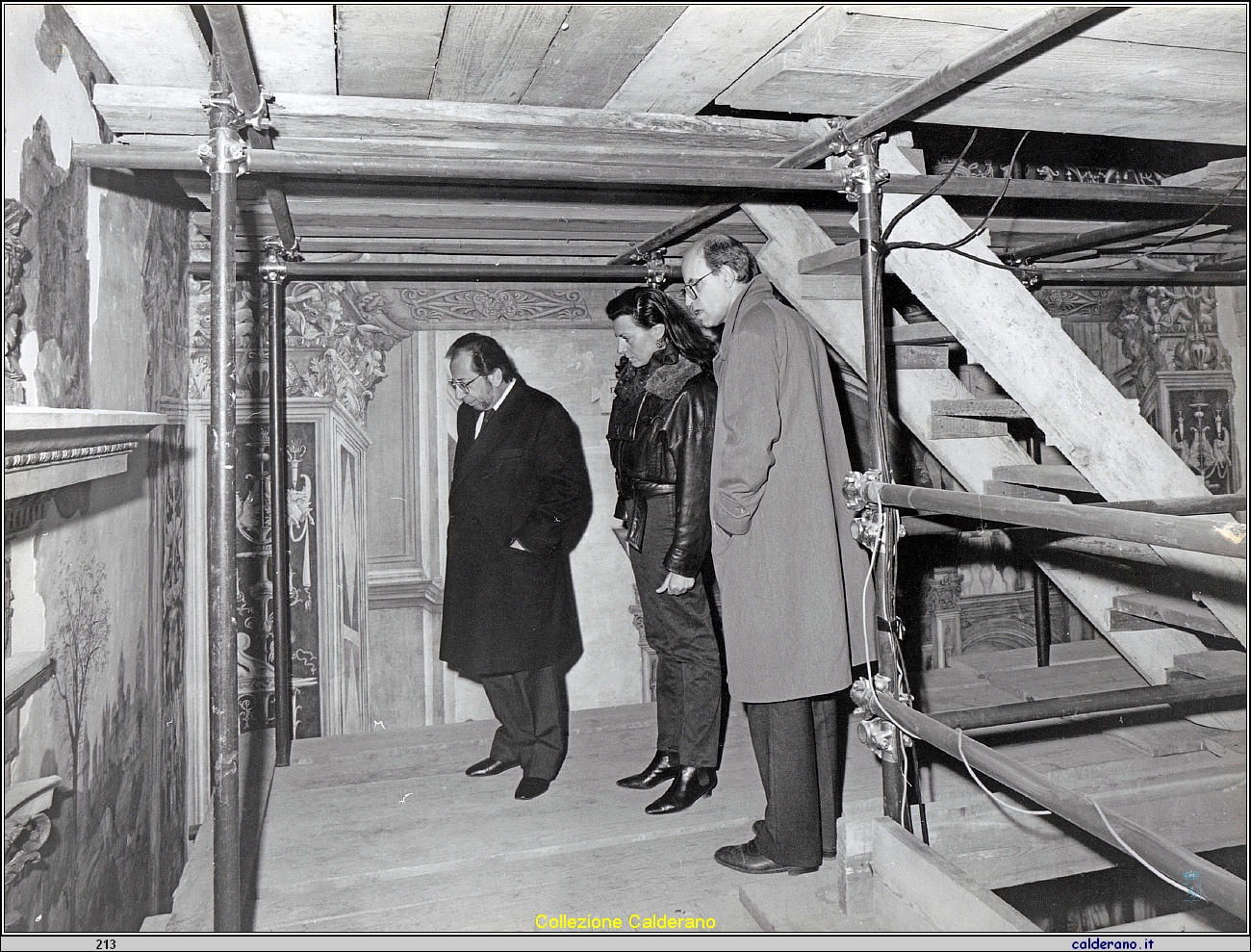 Francesco Sisinni nel cantiere di restauro a Roma.jpeg
