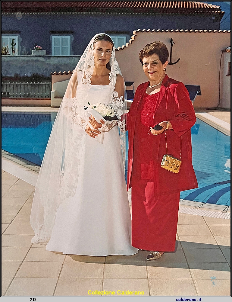 Matrimonio di Clelia Chiacchio con Emilia Calderano Feminella 24-06-2000.jpg