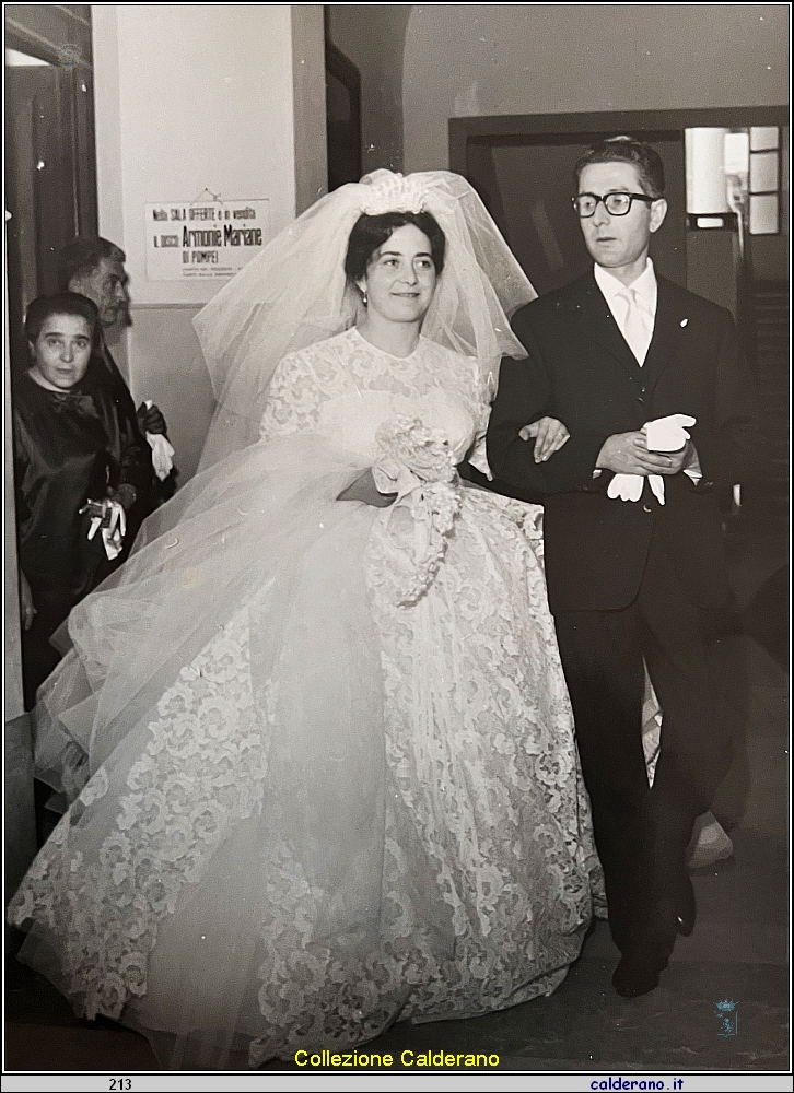 Matrimonio di Emilia Calderano e Nicola Feminella a Pompei 09-07-1962.jpg