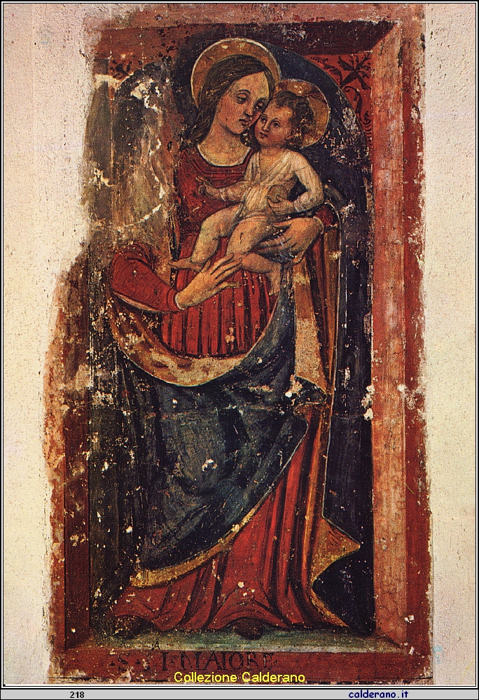 Cartolina - Affresco del 1400 nella Basilica - Santuario di S.Biagio  Ed. del Santuario di S.Biagio.jpeg
