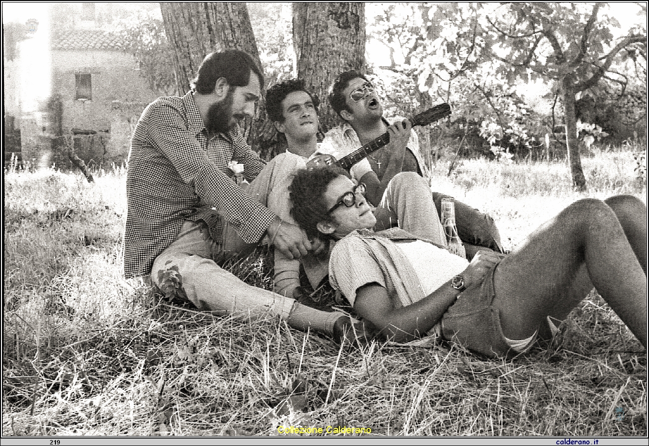Pasquetta con Francesco Colavolpe, Pasqualino Avigliano, Francesco Gambardella e Francisco Cernicchiaro img661.jpg