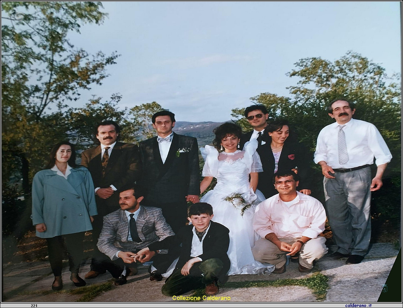 Sposi Mimma Sorice e Valter Fedele - 25-04-1992.JPG