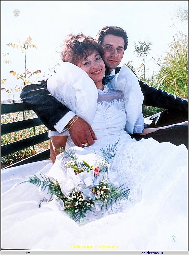 Sposi Mimma Sorice e Valter Fedele 25-04-1992.jpg