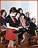In Chiesa Gilda Ignacchiti, Gina Avigliano, Rita Limongi, Bice Avigliano, Pinita Foglia, Maria Mazzeo e Luigina Pesce 09-06-1973 MB 041.jpeg