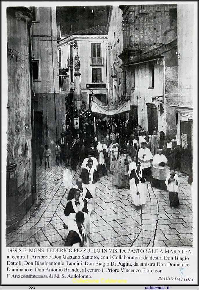S.E. Monsignor Federico Pezzullo in visita Pastorale a Maratea 1939.jpg