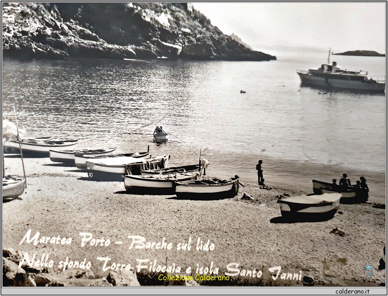 Porto - Barche sul Lido - Cartolina Ed. Mario Brando.jpg