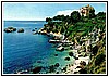 Punta Santavenere con la cinquecentesca Torre Capitana - Cartolina Impresa Turistica Golfo di Policastro 1969.jpg