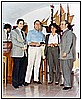 Fernando Sisinni, Alberto Sordi, Tina Iannini e Biagio Vitolo - 1983.jpg