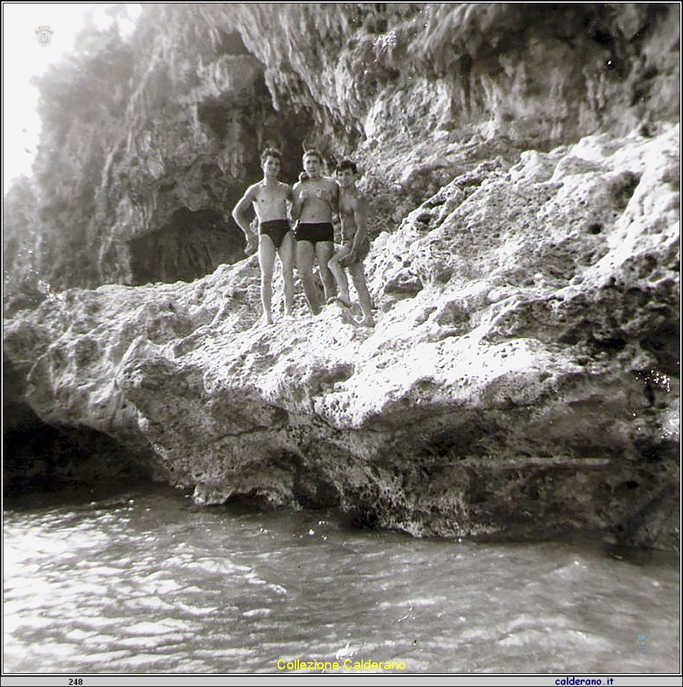 Gaetano Tanino Limongi, Gerard Maimone e Biagio Maimone Buttiglia 1964.jpg