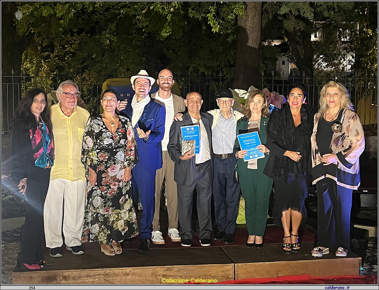 Premio De Filippo a Lagonegro  Biagio Calderano, Rocco Regina, Luciano Iudici, Angela Merla e Maria Grazia Cianciulli.jpg