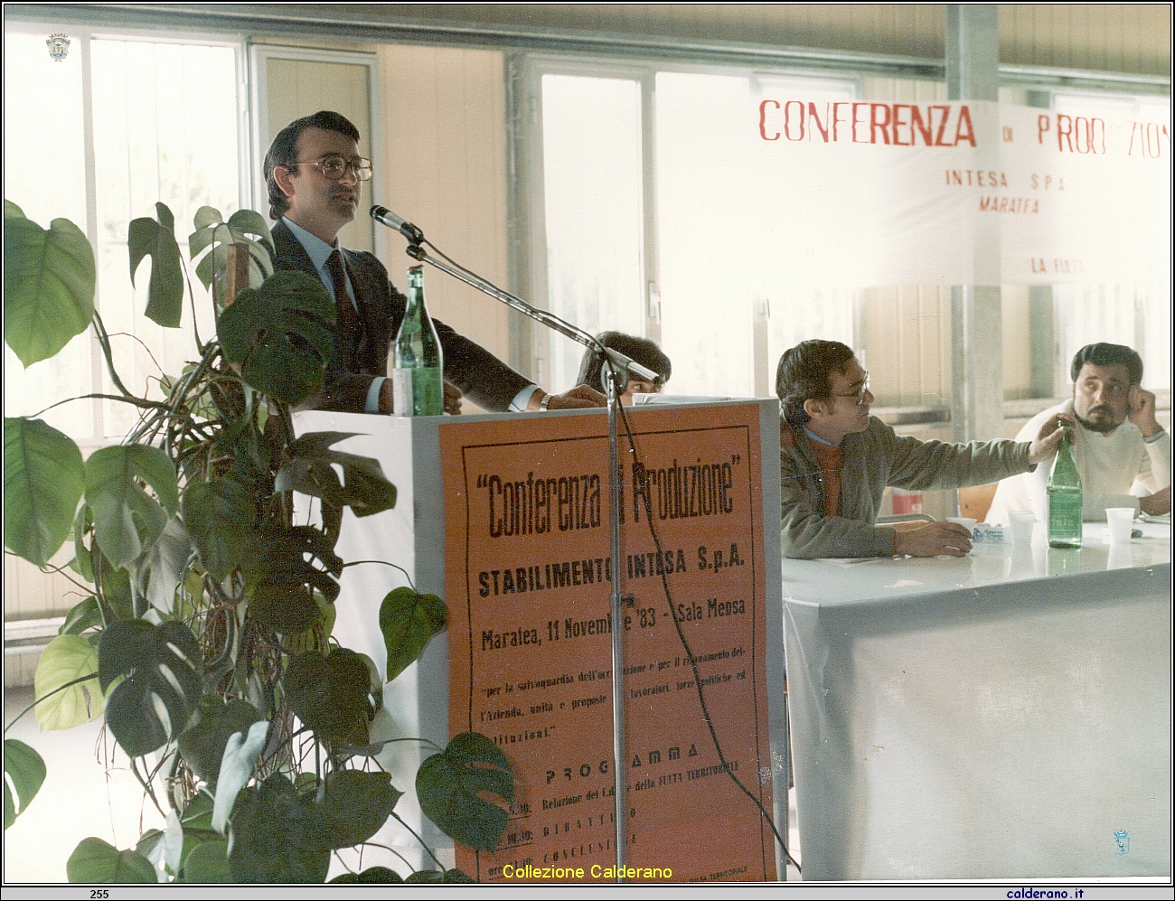 Eugenio De Rosa,Intesa Conferenza Produzione 11-11-1983.jpeg