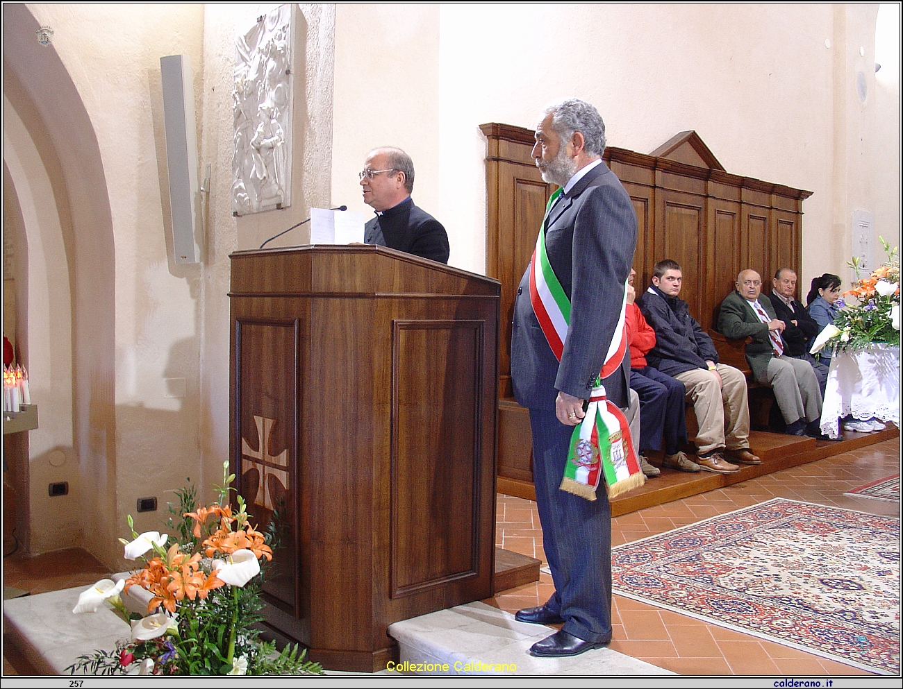 Richiesta del Sindaco Franco Ambrosio della Statua di San Biagio 2006 DSC02730.JPG