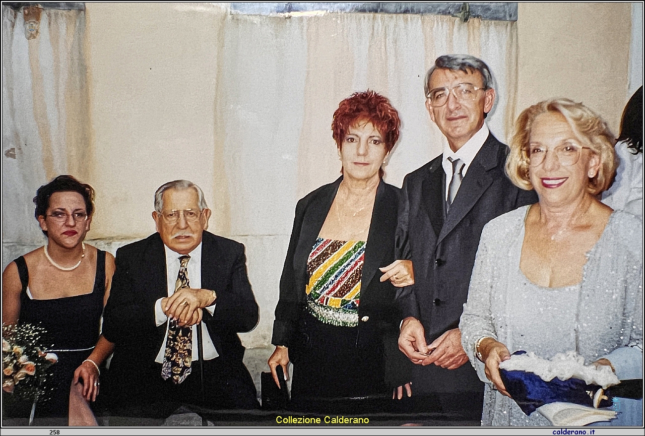 Isabella De Rosa, Papa', Graziana Pitotti Calderano, Eugenio De Rosa e Maria Emilia CValderano - 30-09-2000.JPG