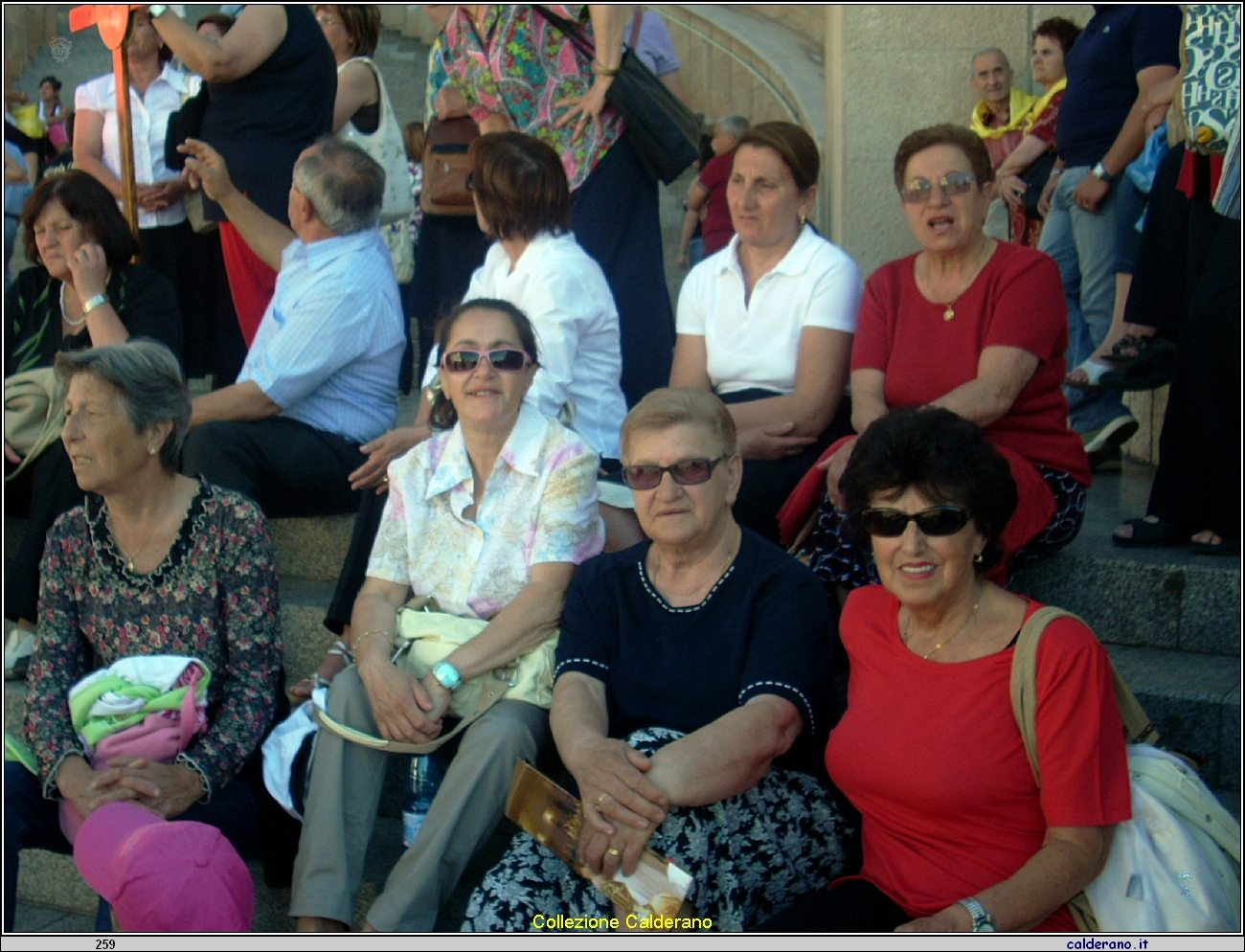 Marirosa Schettino, Ninuccia Limongi e Anna Martino A San Giovanni Rotondo 11-07-2008.jpg
