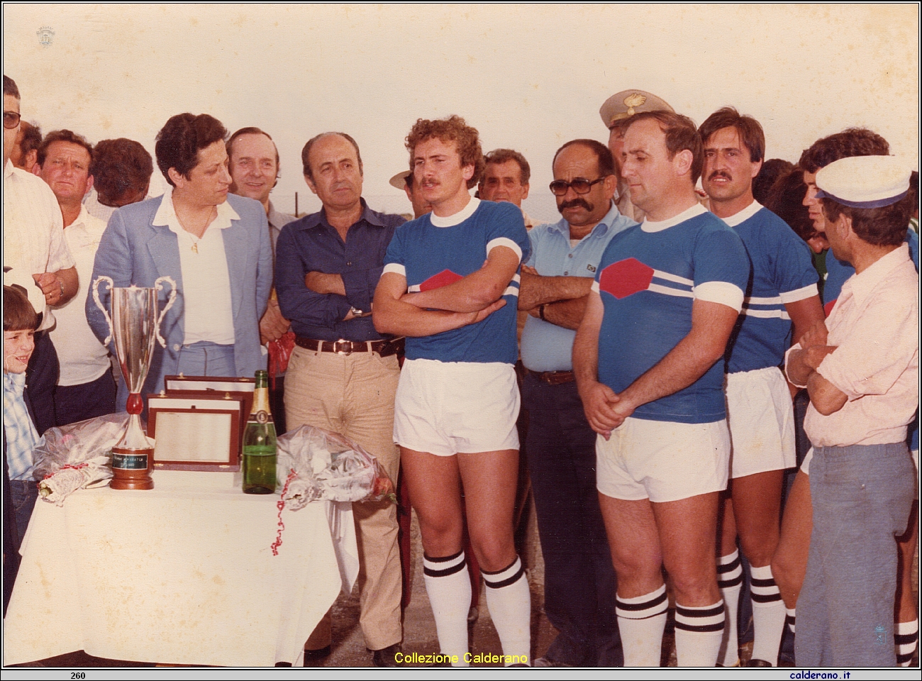 Fernando Sisinni, Biagio Vitolo, Gerardo Sarsale, Saverio Maimone e Corrado Manzi alla partita inaugurale allo stadio 'Capo la Scala'.jpeg