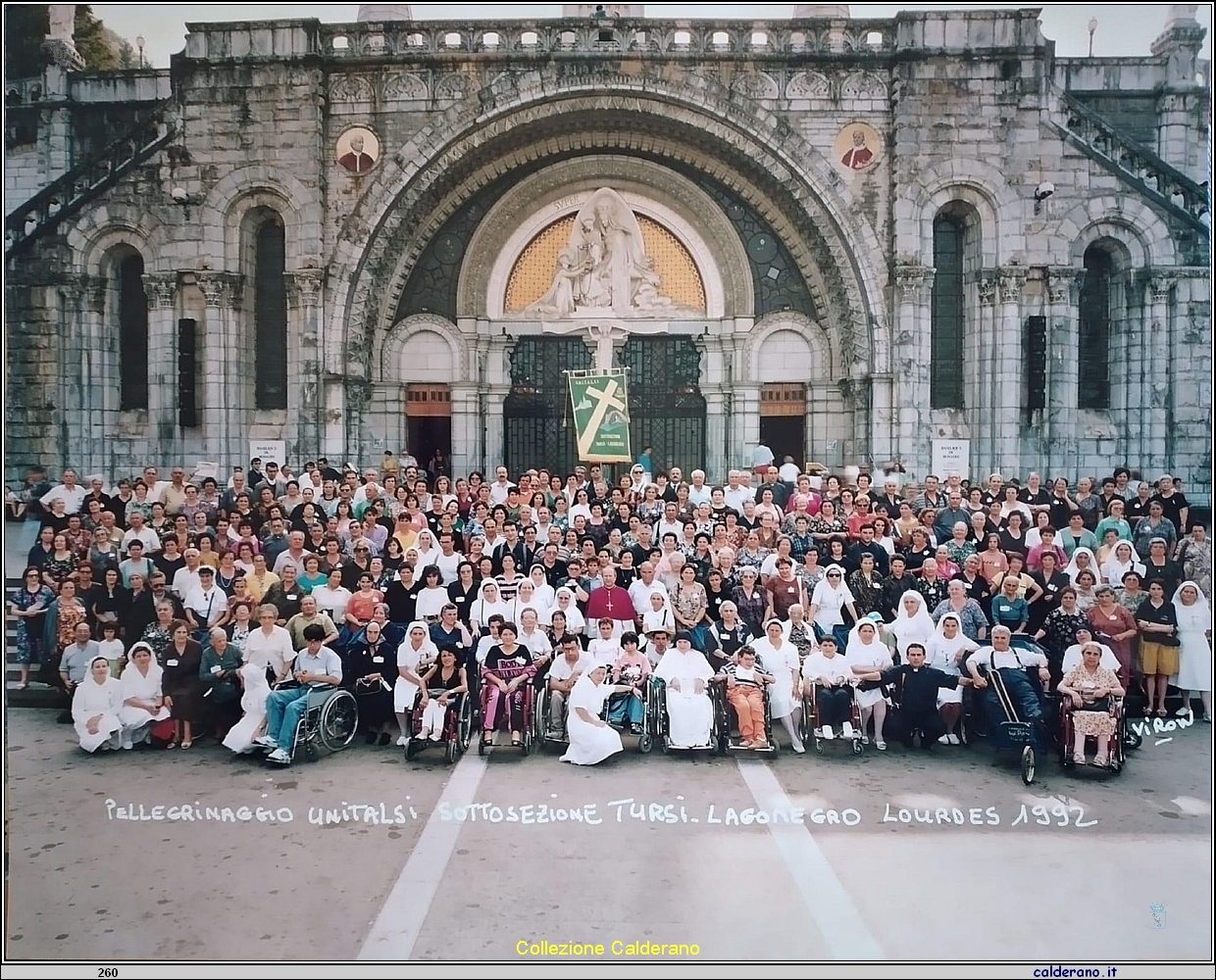 Pellegrinaggio UNITALSI a Lourdes 1992.jpg