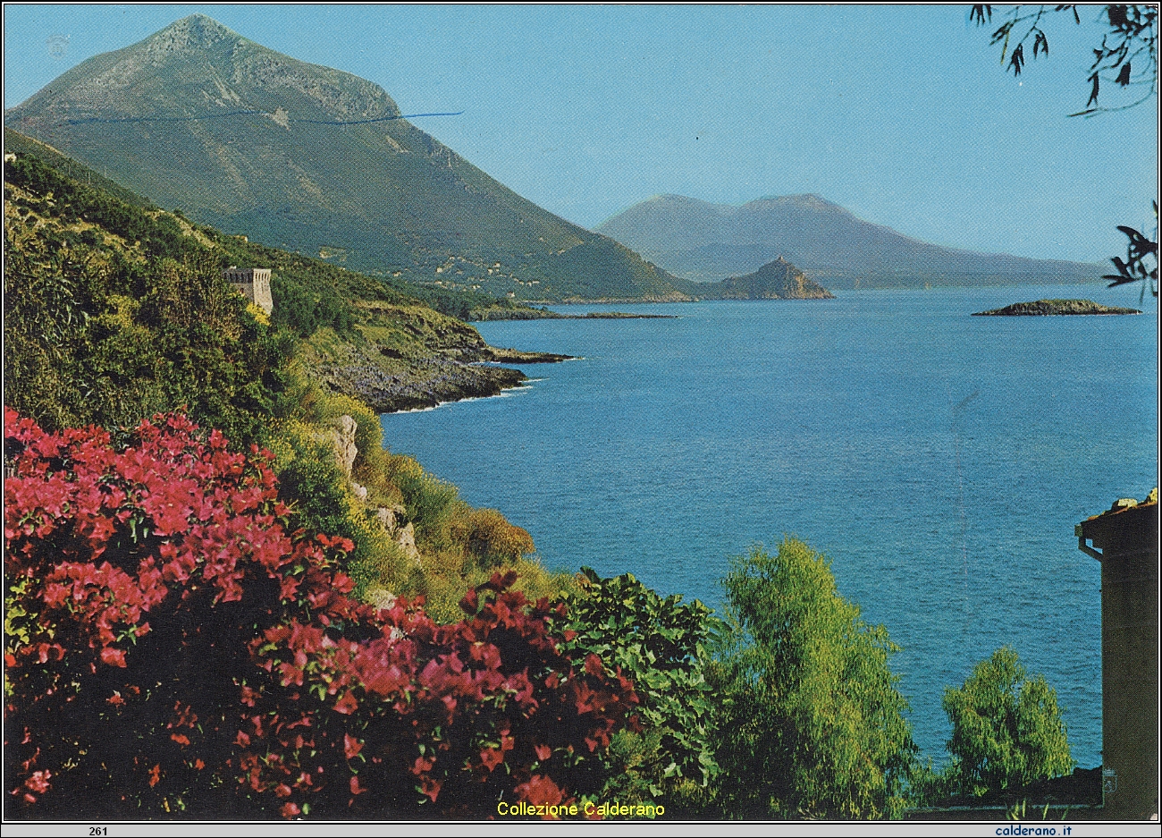 Cartolina - L'Incantevole Costiera - Ed. Mario Brando - Tel. 7183 - Maratea .jpeg