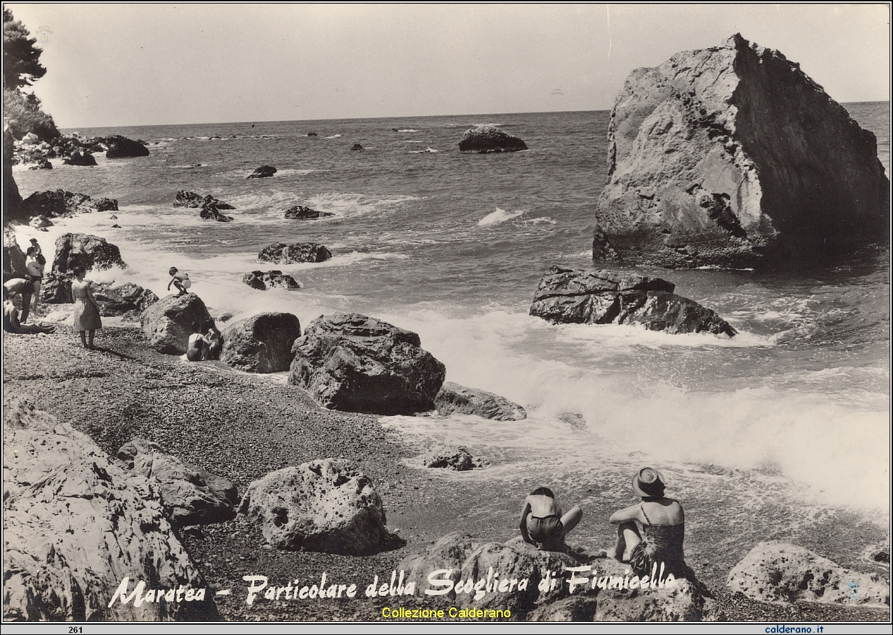 Cartolina - Particolare della scogliera di Fiumicello - P.R. Art. Foto Mario Brando.jpeg