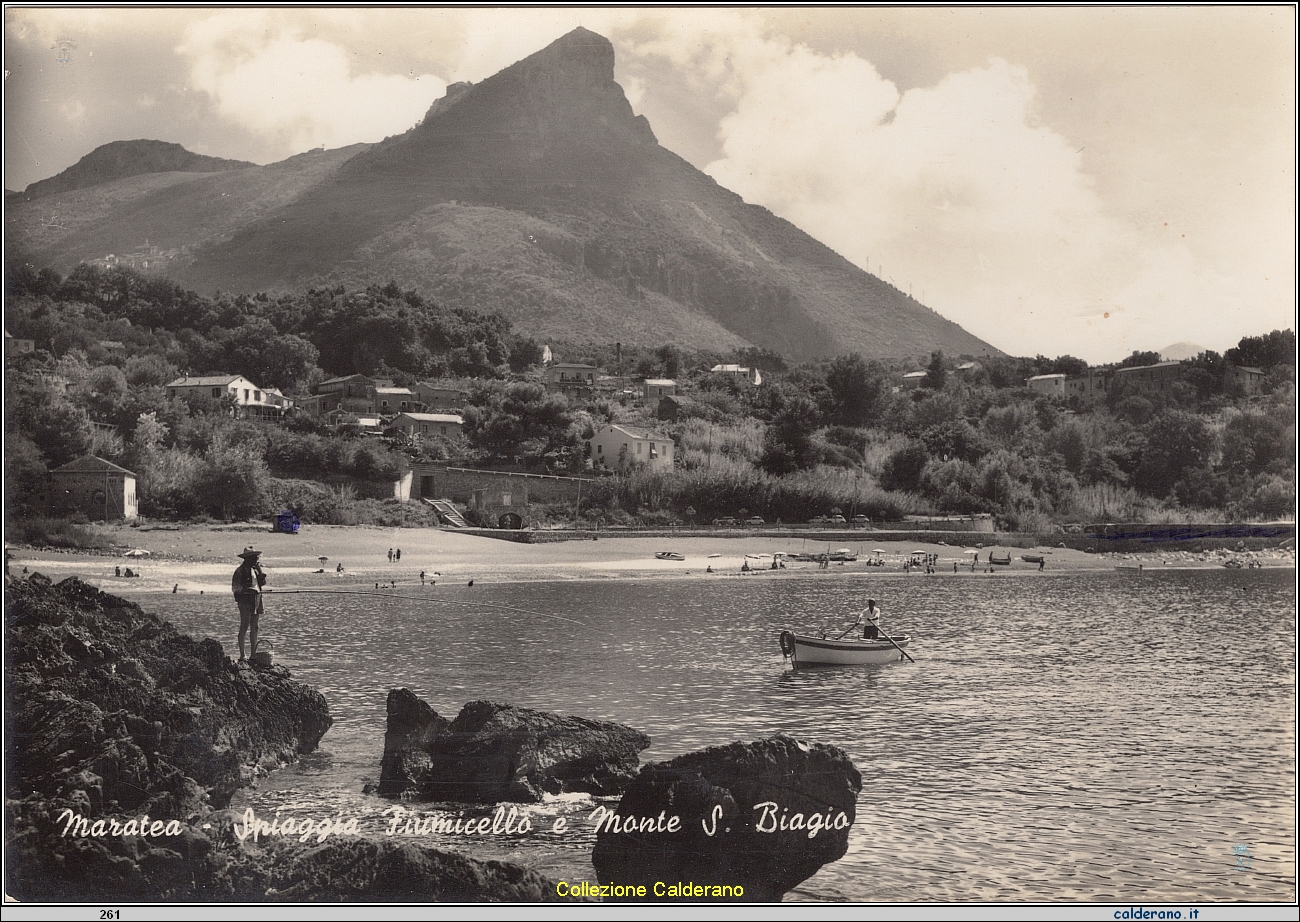 Cartolina - Spiaggia Fiumicello e Monte S. Biagio - Ediz. Rocco Palermo e figli - Bar Tabacchi - Marina di Maratea.jpeg
