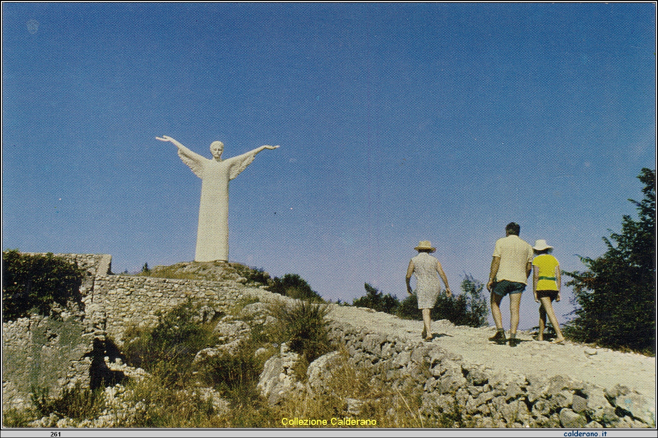 Cartolina - Statua del Redentore - Ed. Ris. Mordente Filomena - Fortuna Limongi.jpeg