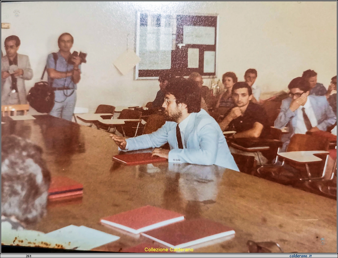 Discussione della tesi di Laurea di Pippo Schettino 24 luglio 1982.jpg