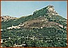 Cartolina - (Costa Tirrenica della Lucania) Veduta di Maratea Centro con il rupestre Monte San Biagio (m. 622) e l'antico Santuario.jpeg