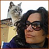 Carla Petrillo e il gatto.JPG